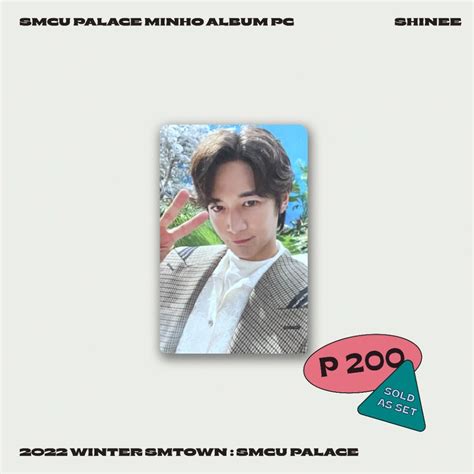 SMCU Palace Shinee Minho EXO Chen Album PC Hobbies Toys