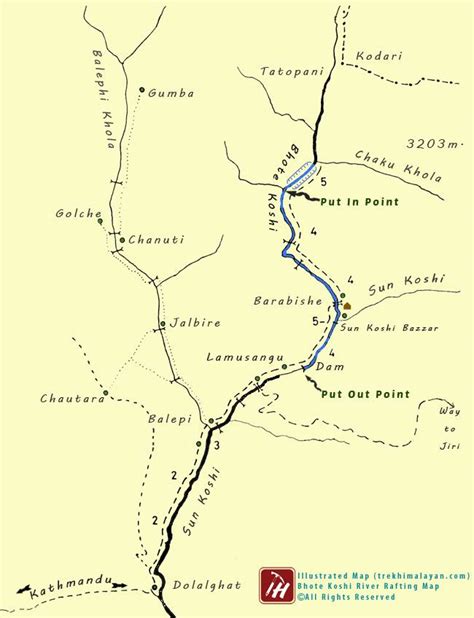 Bhote Koshi River Rafting 6 days - Trek Himalayan