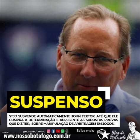 Stjd Suspende Automaticamente John Textor At Que Ele Apresente As