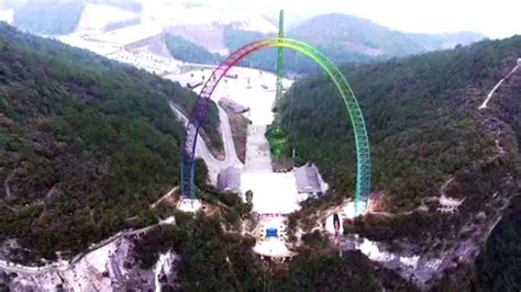 Worlds Largest Swing Built On The Edge Of 700 Meter Cliff In Sw China