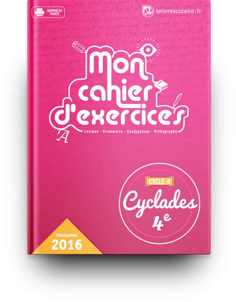 Livre Fran Ais E Cahier D Exercices Lelivrescolaire Fr Hot Sex Picture