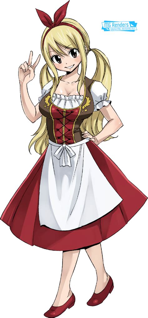 Fairy Tail Lucy Heartfilia Render 62 Mashima Hiro