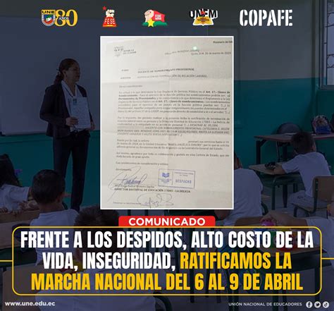 Frente A Los Despidos Alto Costo De La Vida Inseguridad Ratificamos