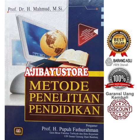 Buku Metode Penelitian Pendidikan Mahmud Pustaka Setia Shopee Indonesia