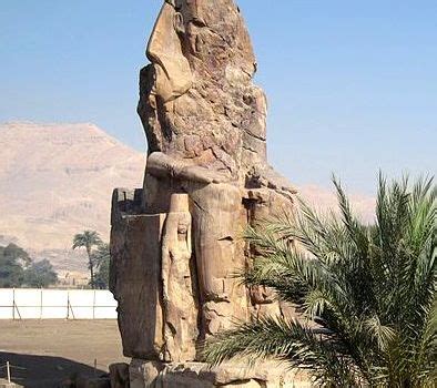 Chef Doeuvre DAmenophis Fils De Hapou Les Colosses De Memnon