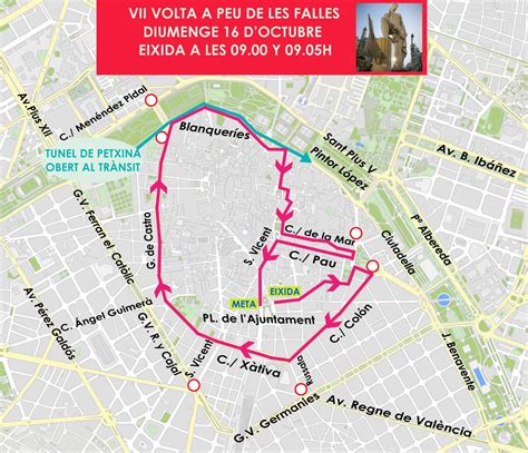 Arriba A Val Ncia La Vii Volta A Peu De Les Falles Vivelasfallas