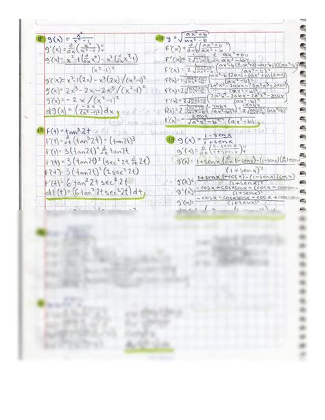 SOLUTION Ejercicios diferenciales resueltos cálculo diferencial