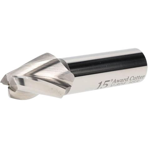 Made In USA Tapered End Mill 15 Deg Angle Per Side 1 2 Small Dia