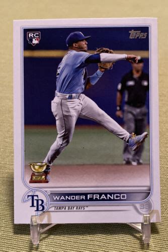 Wander Franco 2022 Topps Complete Set Variation RC Tampa Bay Rays