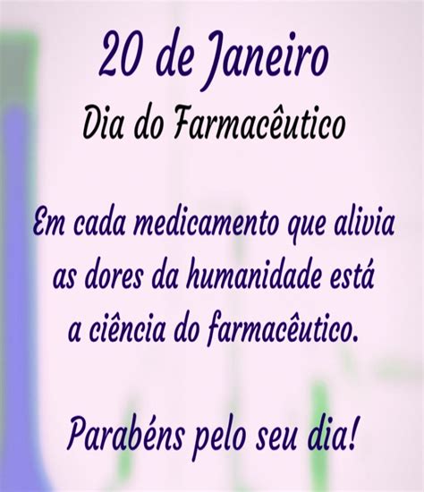 Feliz dia do farmacêutico homenagem frases e mensagens