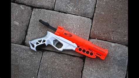 REVIEW Nerf Doubledown Unboxing Review Firing Test YouTube