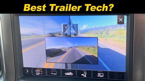 Gmc Sierra Chevy Silverado Trailering Tech Cameras Galore Youtube