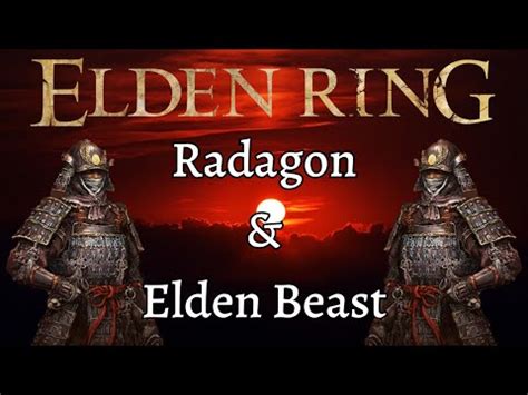 Samurai Vs Radagon Elden Beast Youtube