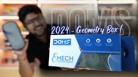 Doms E Mech Geometry Box Innovative Hard Case With In Anti Slip