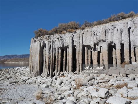 Crowley Lake Tufa Columns California Foto De Stock Getty Images