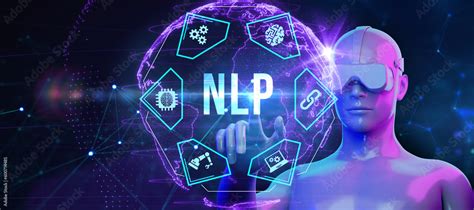 NLP Natural language processing AI Artificial intelligence. 3d ...