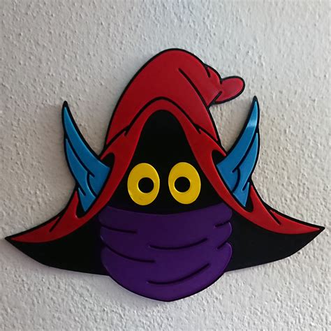 Stl File Orko Masters Of The Universe Wall Art D Printer Design To