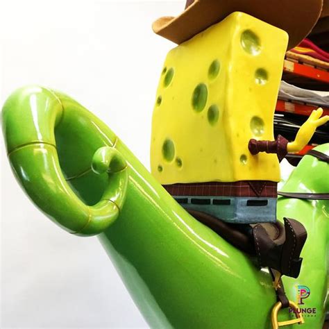 Spongebob Squarepants Sculpture Plunge Creations