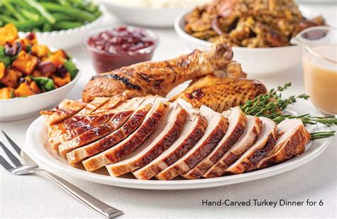 Turkey Dinner Menu For Thanksgiving Wegmans