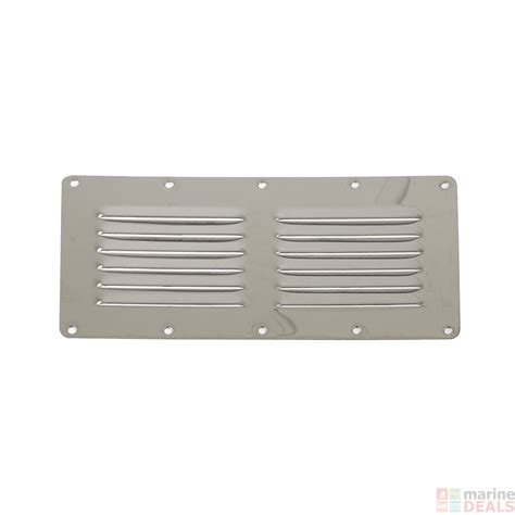 Buy Stainless Steel Louvre Vent 2x6 Louvres Online At Marine Nz