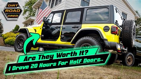 Unboxing The New Jeep Wrangler JL Half Doors YouTube