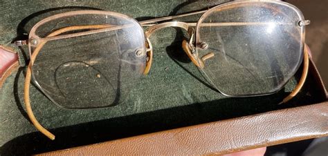 Vintage Bausch Lomb Bandl 1 10 12k Gf Gold Filled Spectacle Wire Rim Eyeglasses Ebay