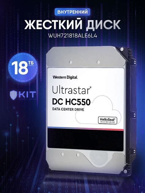 18 ТБ Внутренний жесткий диск Western Digital Ultrastar