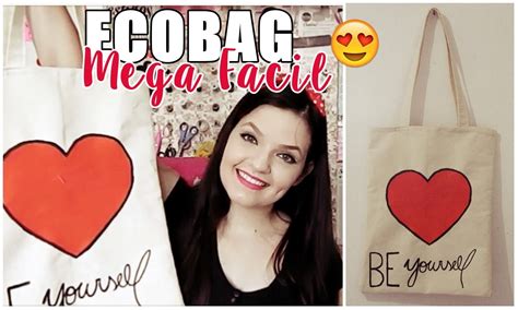 Diy Costurice Ecobag Mais Facil Do Mundo Youtube