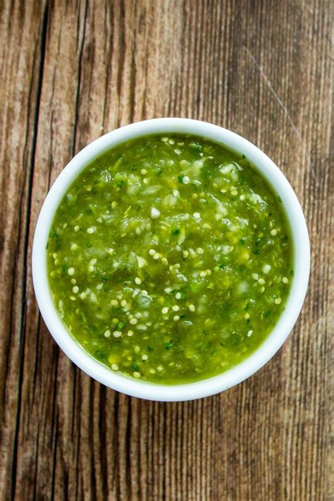 Roasted Tomatillo Salsa