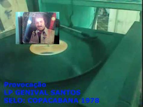 Provocação LP GENIVAL SANTOS COPACABANA 1978 YouTube