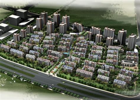 方案文本宁波某住宅区规划及单体设计方案文本（有cad） 筑图 建筑景观素材lumion模型方案文本cad施工图su模型下载