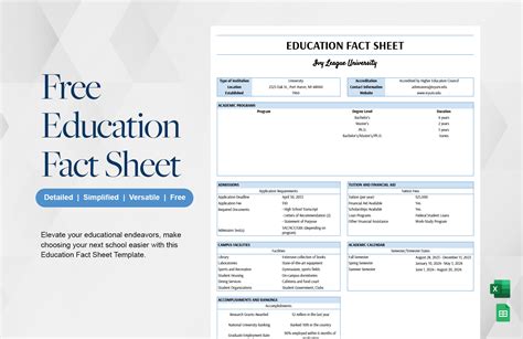 fact sheet template attractive templates vrogueco