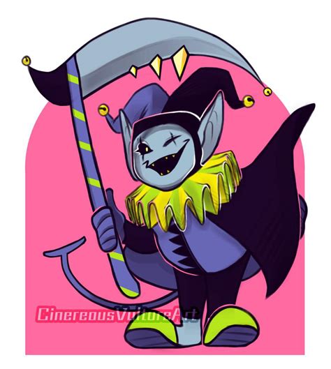 Jevil Doodle Deltarune Amino