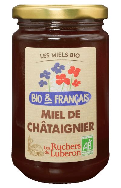 Miel De Chataignier Bio Francais G