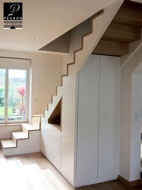 Agencement Sous Escalier Menuiserie Peuron