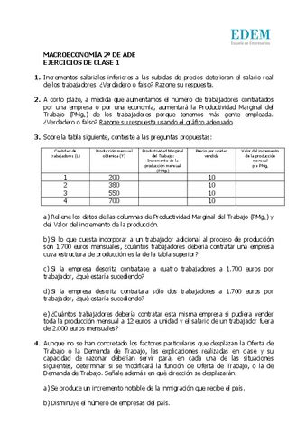 Ejercicios Clase Macro 1 Pdf