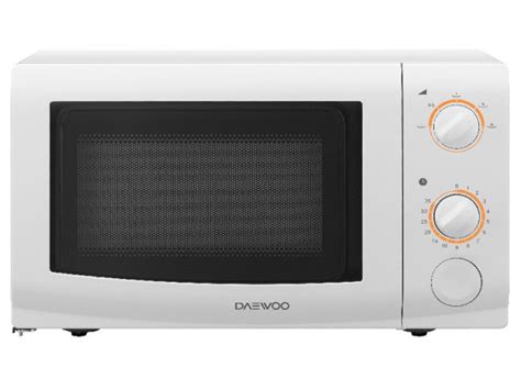 DAEWOO MICROONDAS LIBRE INSTALACION DAEWOO 20L 700W BLANCO KOR6L37