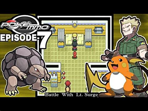 Pokemmo Episode Evil Adi Vermilion City Gym Pokemmo Gameplay