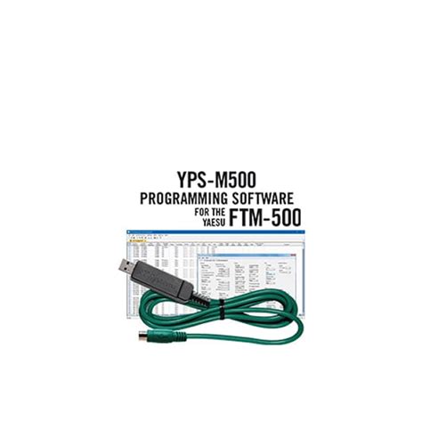 RT Systems YPS M500 USB Programming Kit For Yaesu FTM 500DR GPS Central