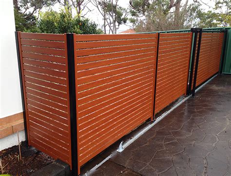 Powder Coated Aluminium Privacy Screens Slats Louvres