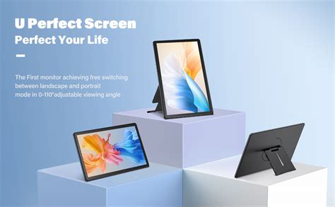 Uperfect Portable Monitor Touchscreen Zoll Tragbarer Display