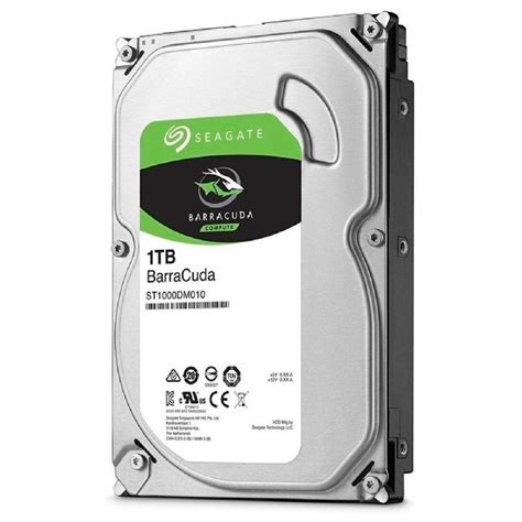 HD 1TB Seagate Barracuda ST1000DM010 3 5 Pol SATA III 6 Gb S