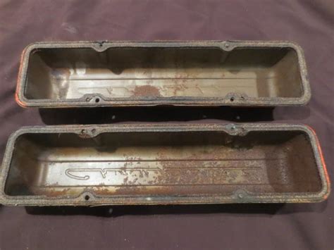 Sell Original Chevy Small Block 327 Valve Covers SBC 350 Camaro