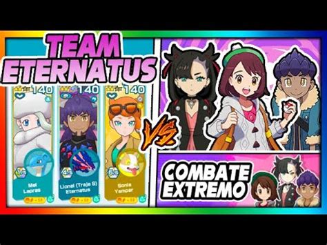 Team Eternatus Vs Galar Combate Extremo Pokemon Masters Ex Youtube