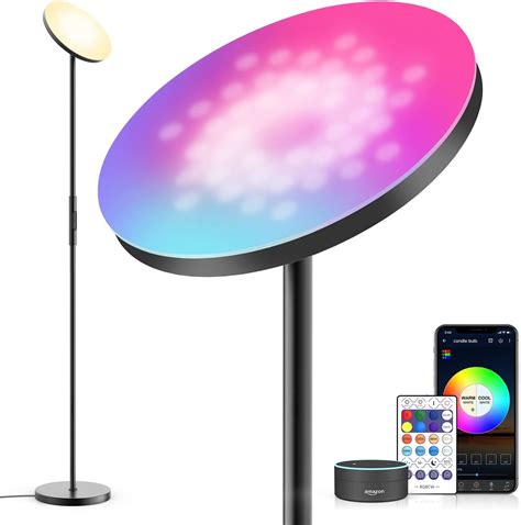 Minimalist Floor Lamp Wambory Rgb Floor Lamp Smart Led Floor Lamp