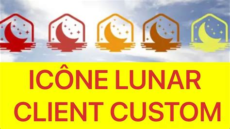 Comment Customiser Votre Logo Lunar Client Youtube