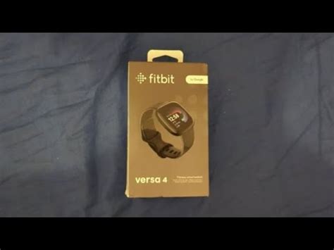 Fitbit Versa Smartwatch Unboxing Setup Youtube