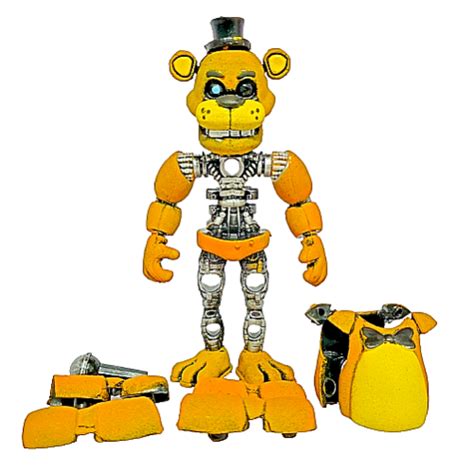 Mexican Golden Freddy Action Figure Size Fnaf Five Nights At Freddy