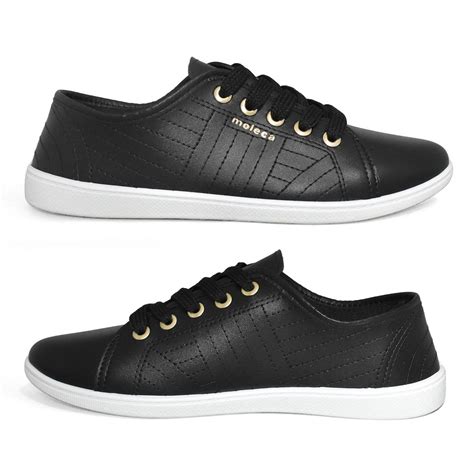 T Nis Moleca Napa Sardenha Casual Feminino Preto Preto