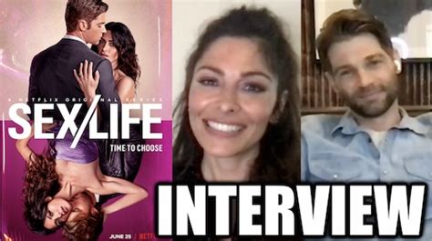 Interview Netflix SEX LIFE Stars Sarah Shahi And Mike Vogel Rama S